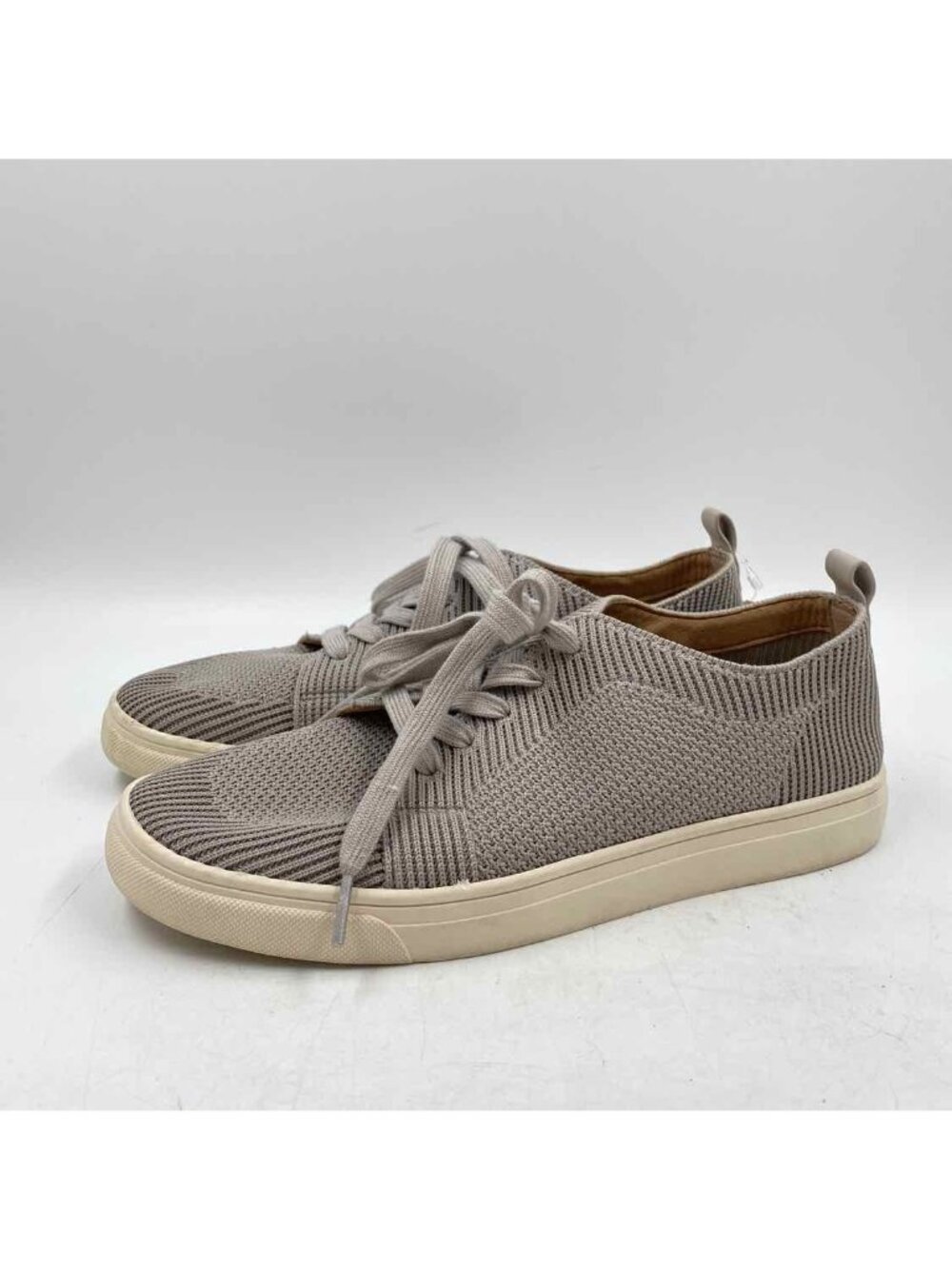 Lucky Brand Women's Shoe Size 8 Taupe Textured Sneakers